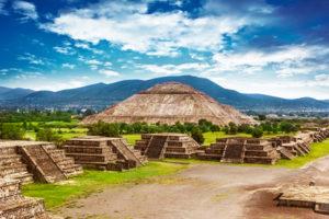 Pyramiden von Teotihuacán, Mexico