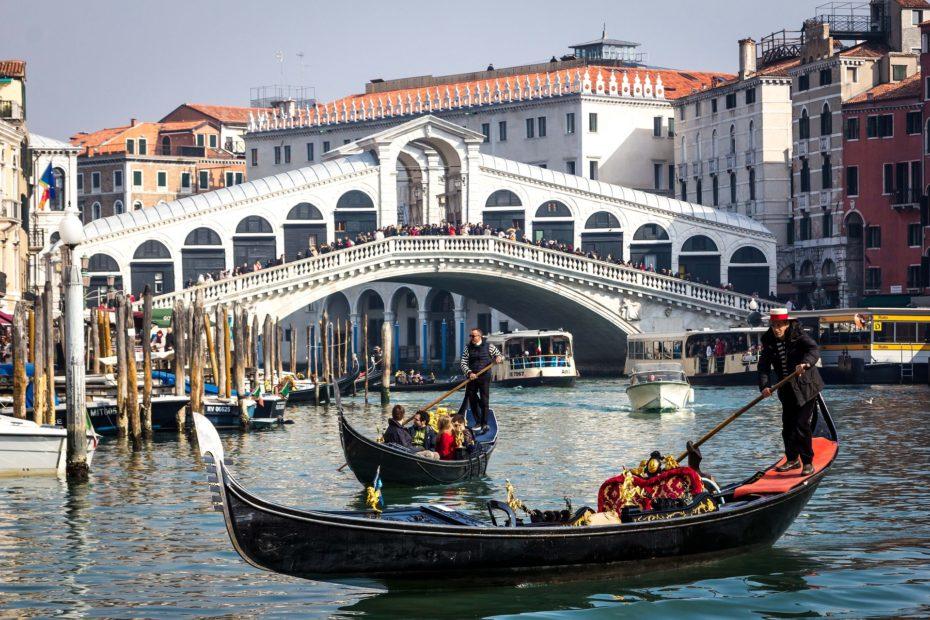 Venedig, Canale Grande und Rialto-Brücke