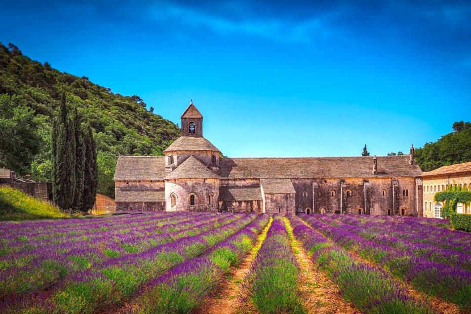 Abtei Senanque in der Provence in Südfrankreich
