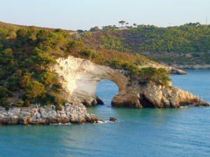 Traumhafte Küste auf Gargano, Apulien
