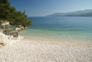 Adria-Küste in Kroatien