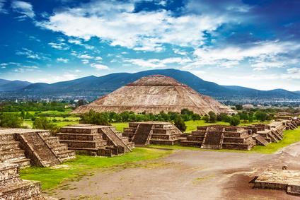 Pyramiden von Teotihuacán, Mexico (© Anna Omelchenko - Fotolia.com)