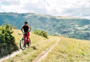 Mountainbike im National Park Monti Sibillini