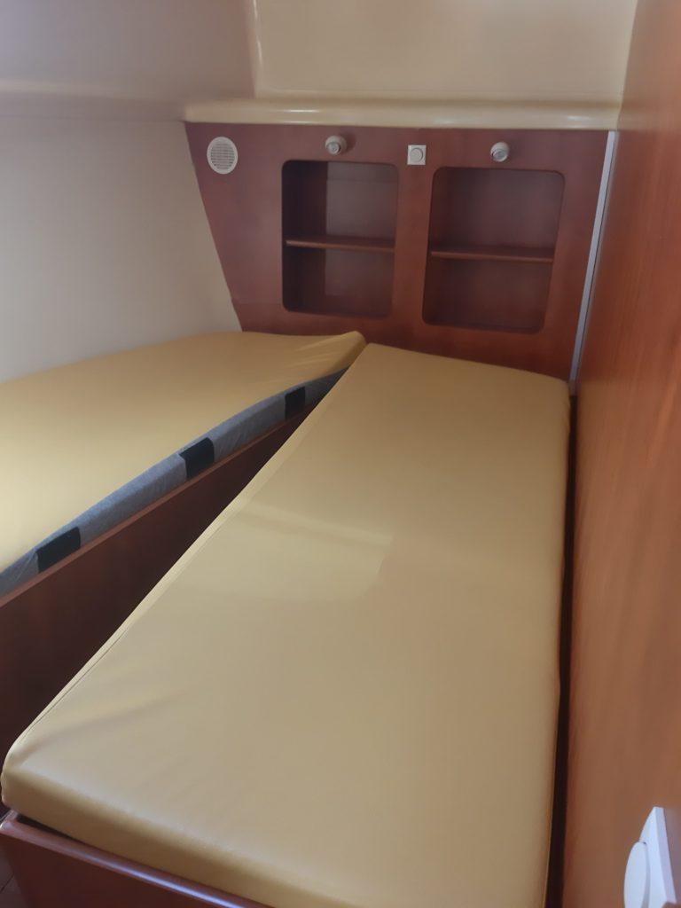 Schlafplatz im Hausboot