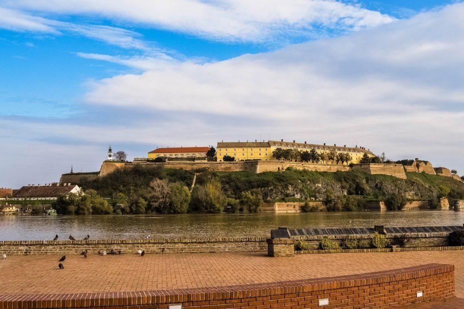 Petrovaradin, die Festung von Novi Sad in Serbien