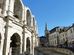 Arles in der Camargue in Südfrankreich